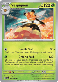 Vespiquen Pokémon card