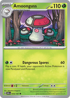 Amoonguss 10/197 — Obsidian Flames