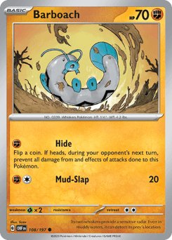Barboach 108/197 — Obsidian Flames