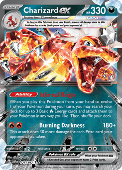 Charizard ex 125/197 — Obsidian Flames