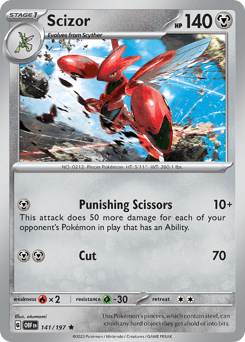 Scizor 141/197 — Obsidian Flames