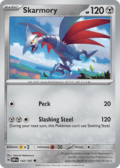 Skarmory 142/197 — Obsidian Flames