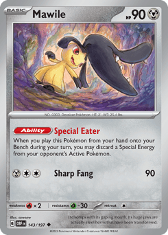 Mawile 143/197 — Obsidian Flames