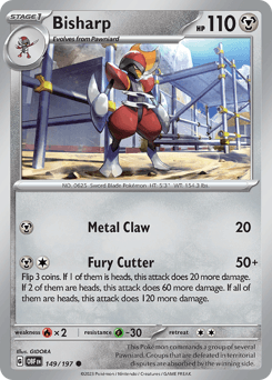 Bisharp 149/197 — Obsidian Flames