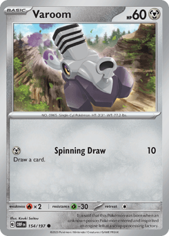 Varoom 154/197 — Obsidian Flames