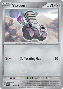 Varoom 155/197 — Obsidian Flames