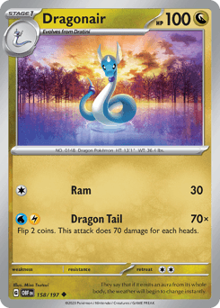 Dragonair 158/197 — Obsidian Flames