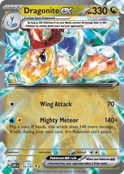 Dragonite ex 159/197 — Obsidian Flames