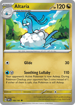 Altaria 160/197 — Obsidian Flames