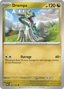 Drampa 161/197 — Obsidian Flames