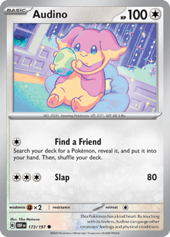 Audino 173/197 — Obsidian Flames