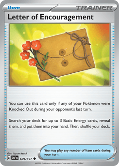 Letter of Encouragement 189/197 — Obsidian Flames