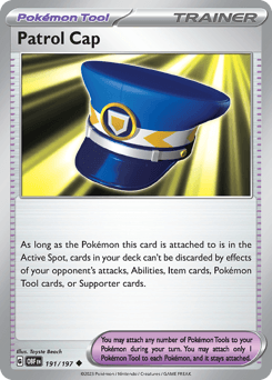 Patrol Cap 191/197 — Obsidian Flames
