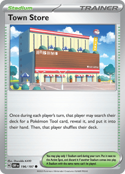 Town Store 196/197 — Obsidian Flames