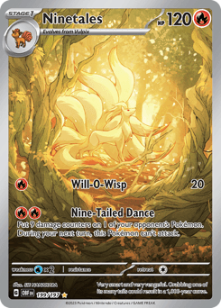 Ninetales 199/197 — Obsidian Flames