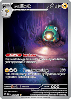 Bellibolt 201/197 — Obsidian Flames