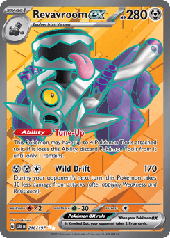 Revavroom ex 216/197 — Obsidian Flames
