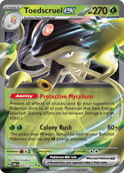 Toedscruel ex 22/197 — Obsidian Flames