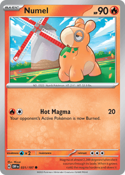 Numel 31/197 — Obsidian Flames