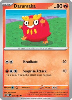 Darumaka 34/197 — Obsidian Flames