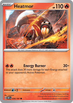 Heatmor 39/197 — Obsidian Flames