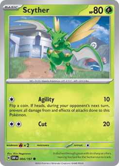 Scyther 4/197 — Obsidian Flames