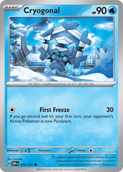 Cryogonal 55/197 — Obsidian Flames