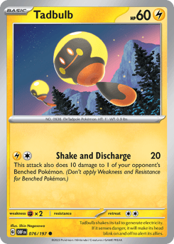 Tadbulb 76/197 — Obsidian Flames