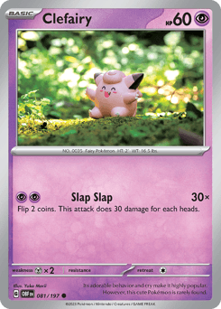 Clefairy 81/197 — Obsidian Flames