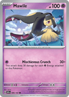 Mawile 89/197 — Obsidian Flames