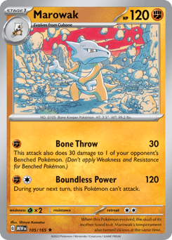 Marowak 105/165 — 151