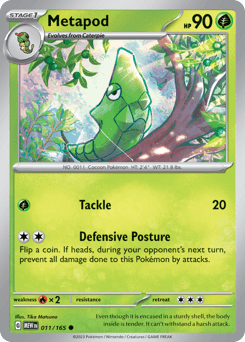 Metapod 11/165 — 151