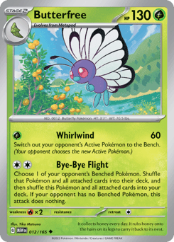 Butterfree 12/165 — 151