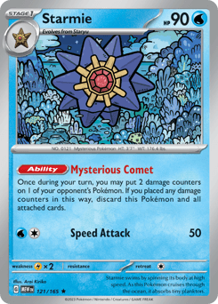 Starmie 121/165 — 151