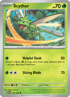 Scyther 123/165 — 151
