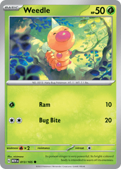 Weedle 13/165 — 151