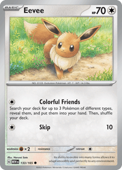 Eevee 133/165 — 151