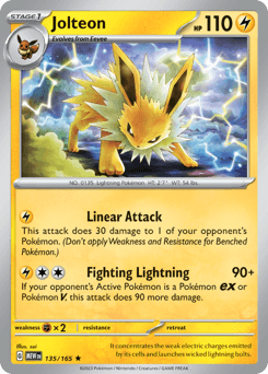 Jolteon 135/165 — 151