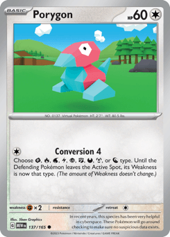 Porygon 137/165 — 151