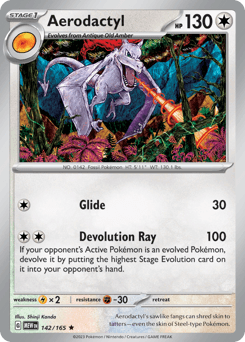 Aerodactyl Pokémon card