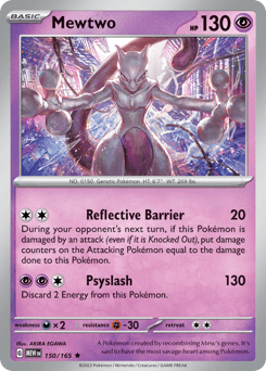 Mewtwo 150/165 — 151