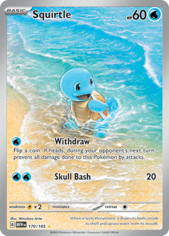 Squirtle 170/165 — 151