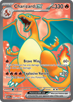 Charizard ex 183/165 — 151
