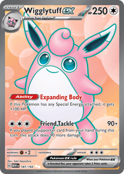 Wigglytuff ex 187/165 — 151