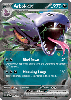 Arbok ex 24/165 — 151