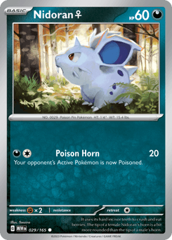 Nidoran ♀ 29/165 — 151