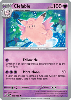 Clefable 36/165 — 151