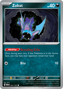 Zubat 41/165 — 151