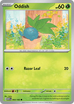Oddish 43/165 — 151