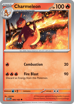 Charmeleon 5/165 — 151